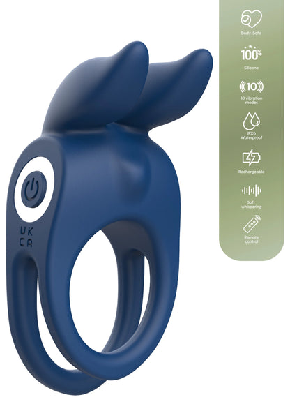 Bestel: Fierce Rabbit Ring Vibrating Couples Cock Ring by Playhouse - bij Happytoys: de erotische sex webshop | liever Happy dan Easy ⭐⭐⭐⭐⭐