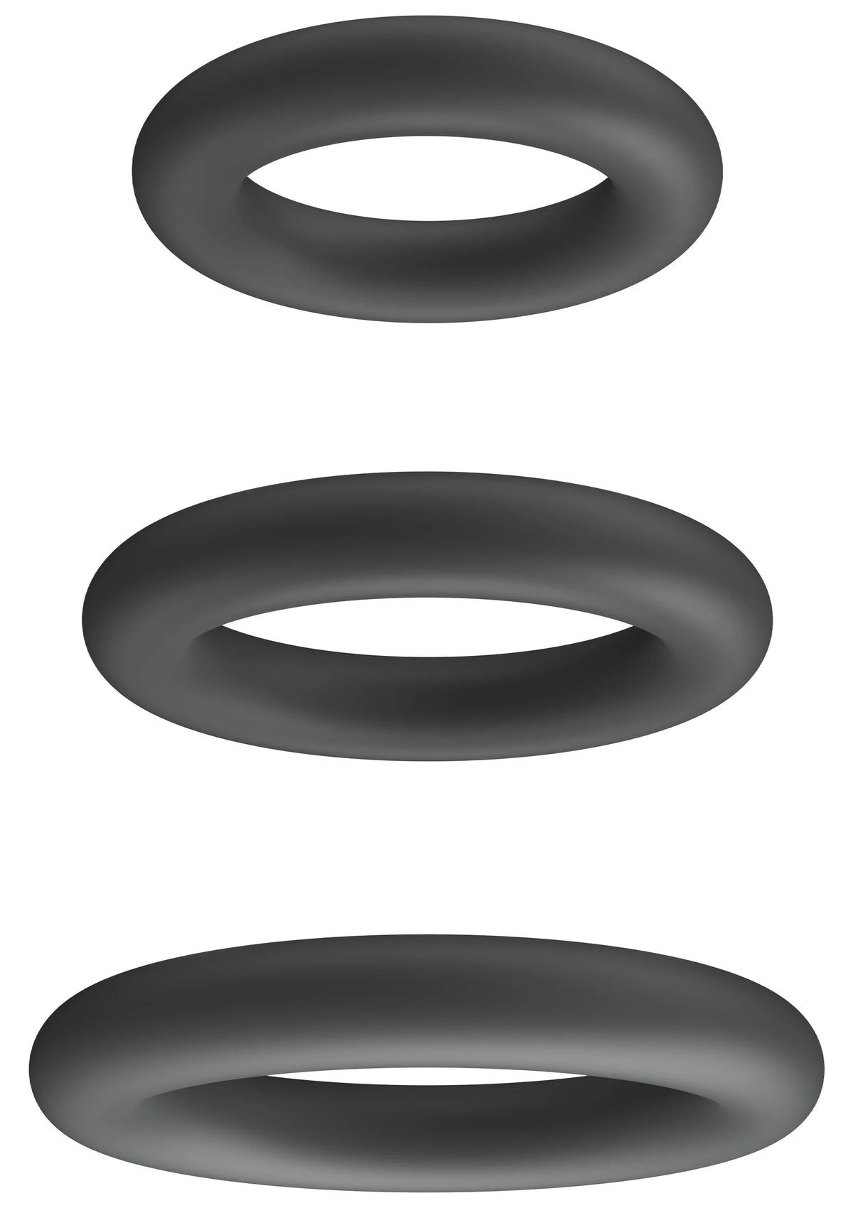 Bestel: Cock Ring Set 3pcs by Playhouse - bij Happytoys: de erotische sex webshop | liever Happy dan Easy ⭐⭐⭐⭐⭐