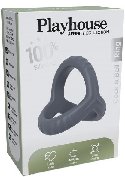 Bestel: Cock Ring Set 3pcs by Playhouse - bij Happytoys: de erotische sex webshop | liever Happy dan Easy ⭐⭐⭐⭐⭐ - Default Title - 25605 - GREY