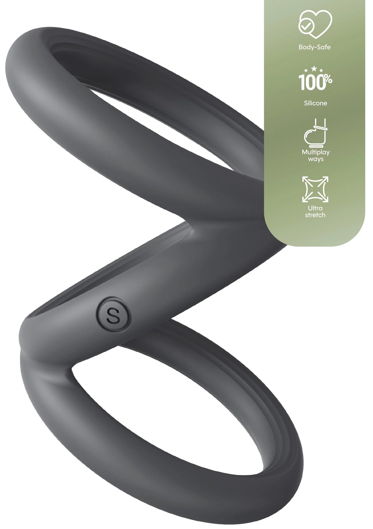 Bestel: Triple Cock & Ball Sling Small by Playhouse Affinity - bij Happytoys: de erotische sex webshop | liever Happy dan Easy ⭐⭐⭐⭐⭐