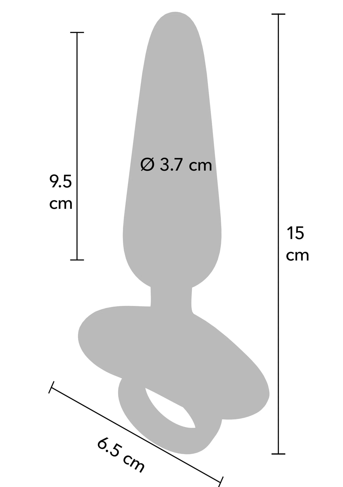 Bestel: Slim Anal Plug Vibrating + Remote by Playhouse - bij Happytoys: de erotische sex webshop | liever Happy dan Easy ⭐⭐⭐⭐⭐