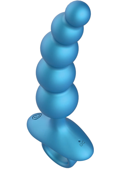 Bestel: 5 Balls Anal Plug Vibrating + Remote by Playhouse - bij Happytoys: de erotische sex webshop | liever Happy dan Easy ⭐⭐⭐⭐⭐