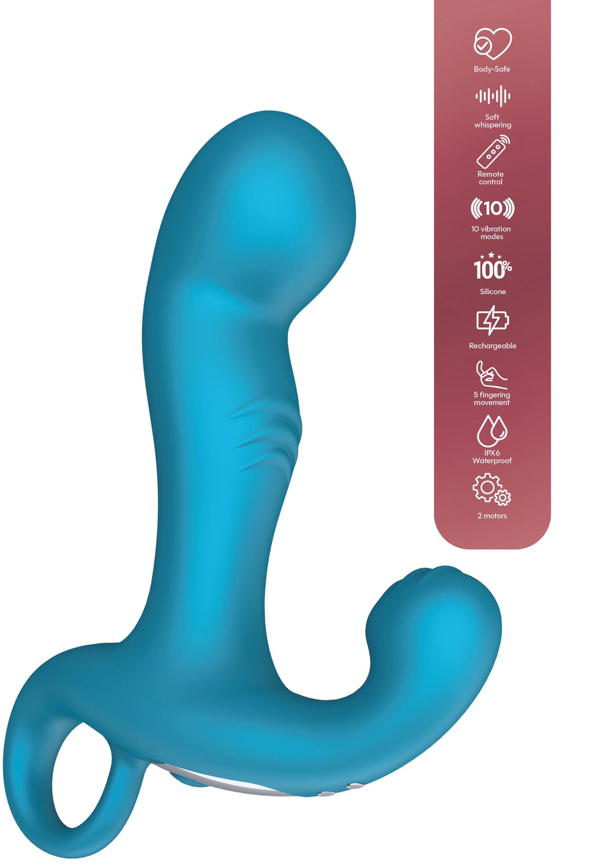 Bestel: P - spot Tapper Plug Vibrating + Remote by Playhouse - bij Happytoys: de erotische sex webshop | liever Happy dan Easy ⭐⭐⭐⭐⭐