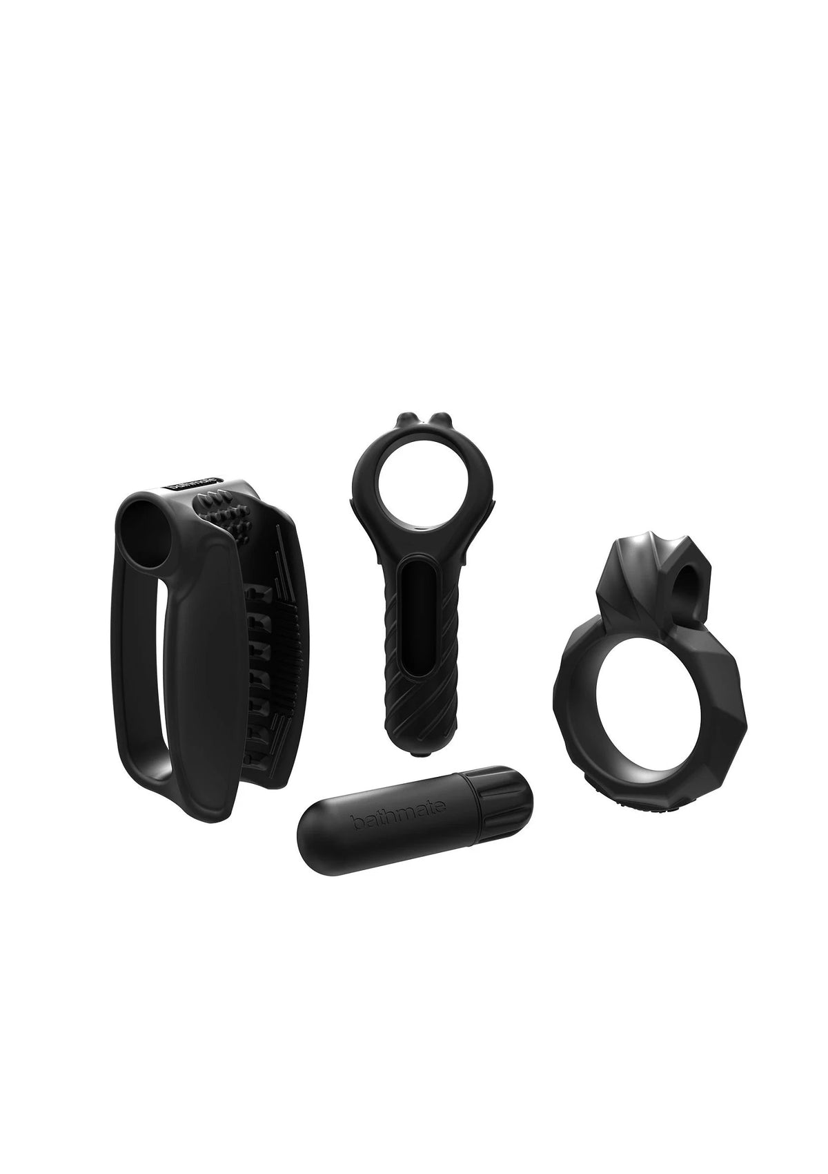 Bestel: Vibe Endurance Kit 4pcs by Bathmate - bij Happytoys: de erotische sex webshop | liever Happy dan Easy ⭐⭐⭐⭐⭐ - Default Title - 26023 - BLACK