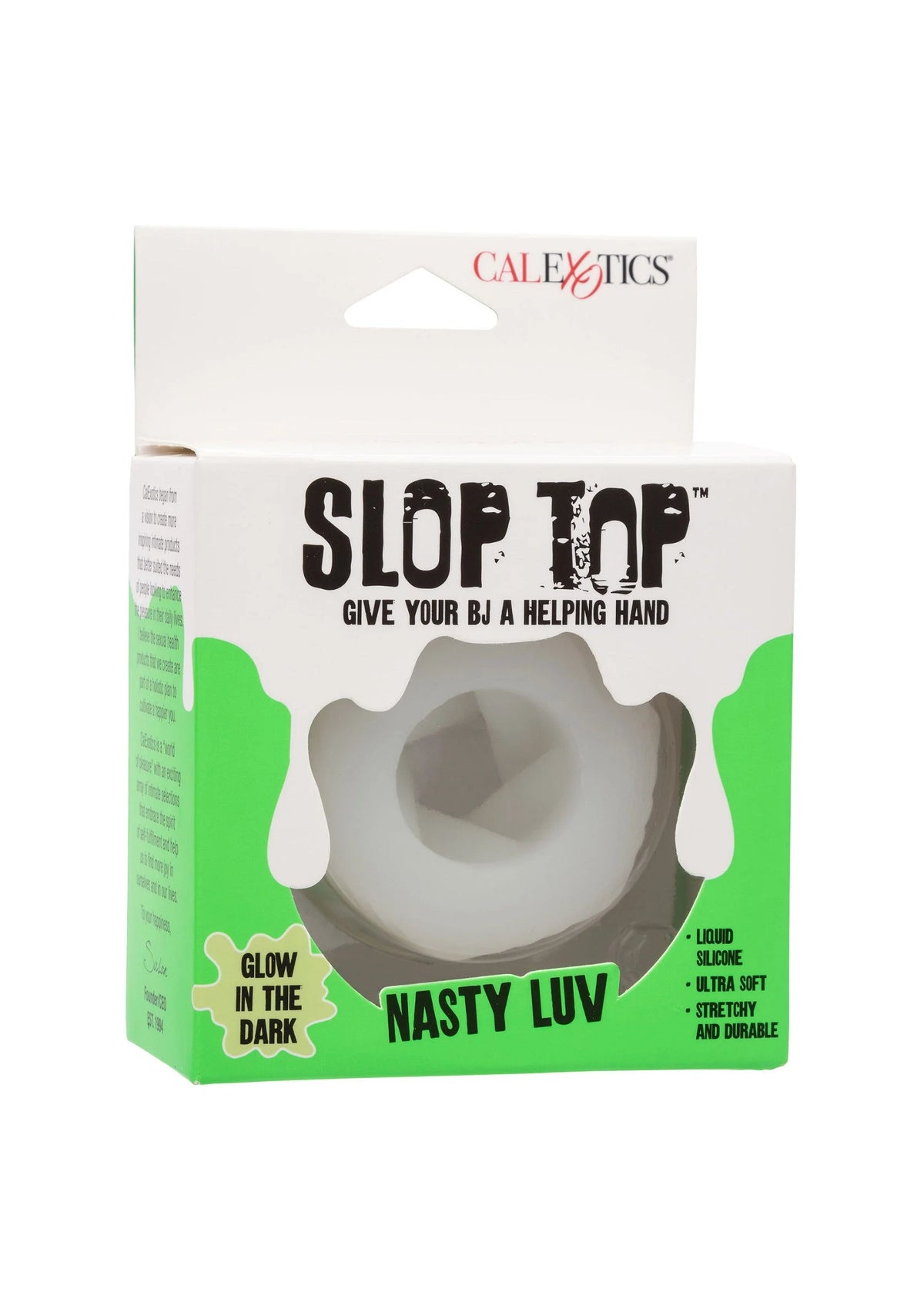 Bestel: Slop Top Nasty Luv Cockring by CalExotics - bij Happytoys: de erotische sex webshop | liever Happy dan Easy ⭐⭐⭐⭐⭐