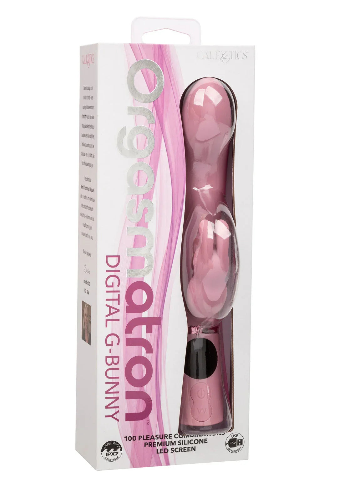 Orgasmatron Digital G-Bunny by CalExotics - Happytoys Sexshop: online sex shop for Feeling Happy & Easy 😊 - Discreet geleverd