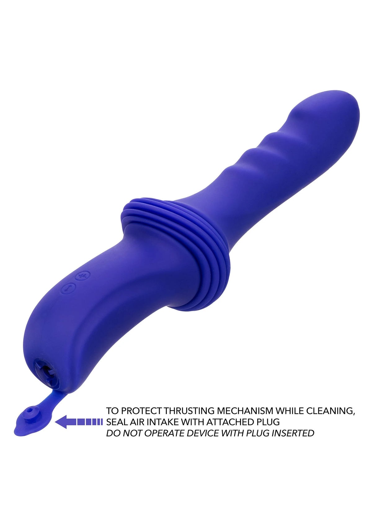 Bestel: Sex Machine Ridged Thruster Purple by CalExotics - bij Happytoys: de erotische sex webshop | liever Happy dan Easy ⭐⭐⭐⭐⭐