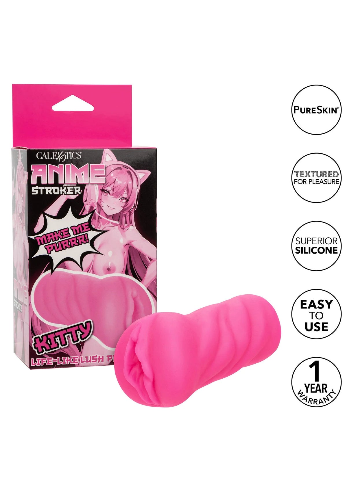 Bestel: Stroker Kitty by CelExotics - bij Happytoys: de erotische sex webshop | liever Happy dan Easy ⭐⭐⭐⭐⭐