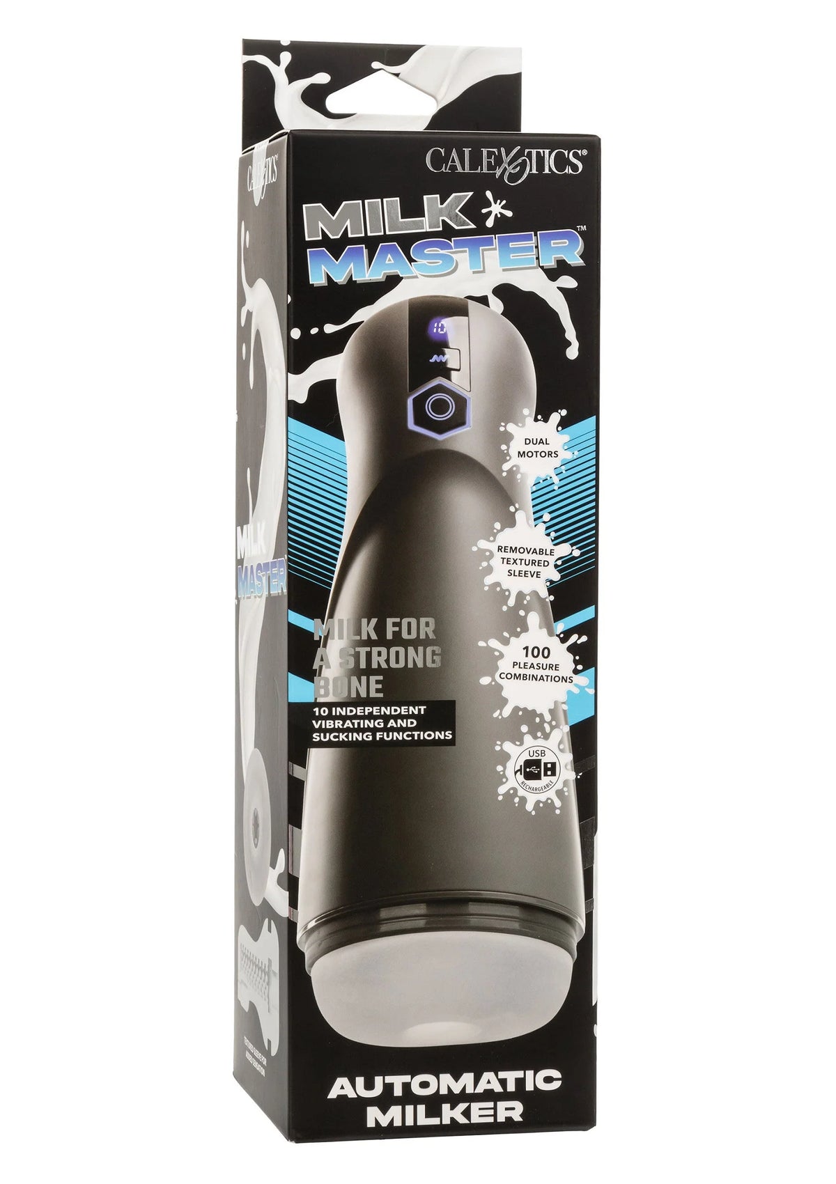 Bestel: Milk Master Automatic Milker by CalExotics - bij Happytoys: de erotische sex webshop | liever Happy dan Easy ⭐⭐⭐⭐⭐