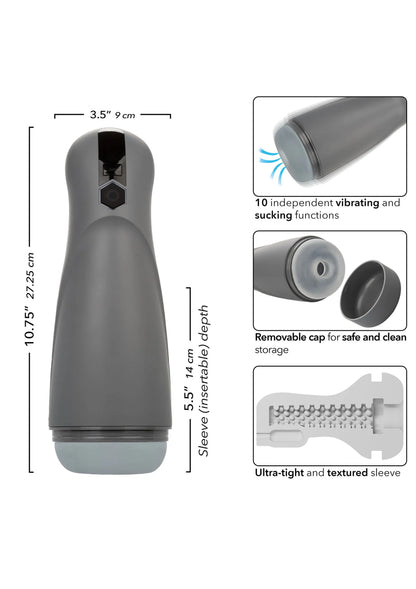 Bestel: Milk Master Automatic Milker by CalExotics - bij Happytoys: de erotische sex webshop | liever Happy dan Easy ⭐⭐⭐⭐⭐