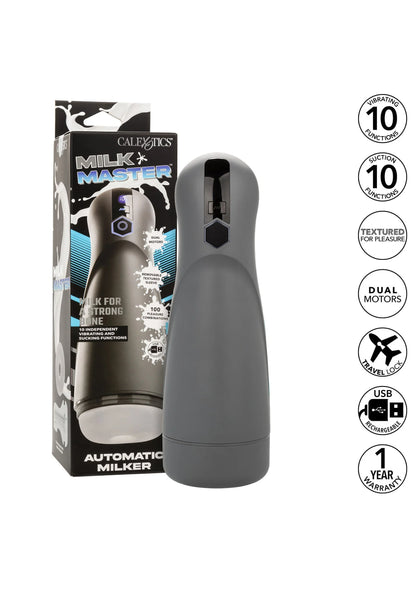 Bestel: Milk Master Automatic Milker by CalExotics - bij Happytoys: de erotische sex webshop | liever Happy dan Easy ⭐⭐⭐⭐⭐