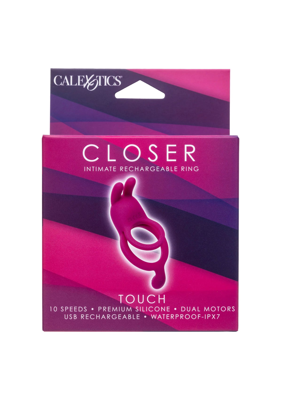 Bestel: Rechargeable Ring Touch by CalExotics - bij Happytoys: de erotische sex webshop | liever Happy dan Easy ⭐⭐⭐⭐⭐