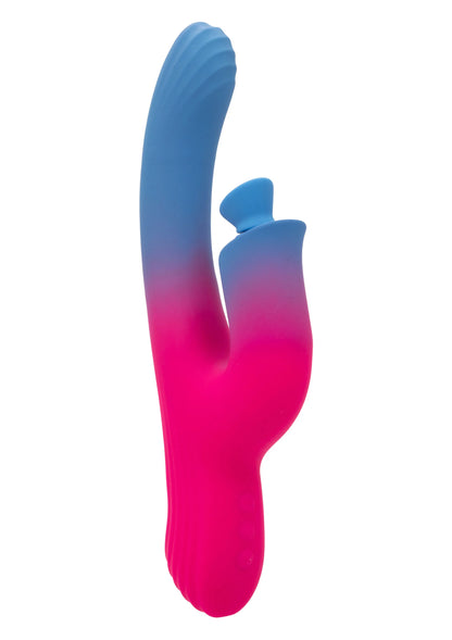 Bestel: Dual Stimulator Suction Vibrator by CalExotics Elation - bij Happytoys: de erotische sex webshop | liever Happy dan Easy ⭐⭐⭐⭐⭐ - Default Title - 27800 - PINK