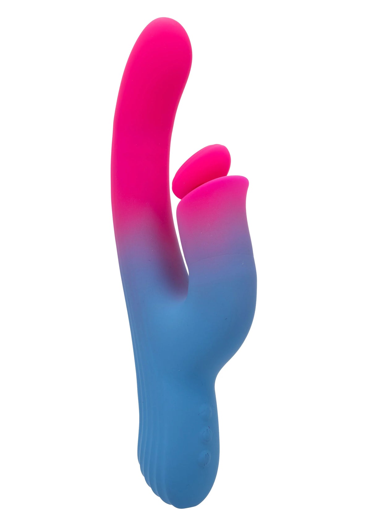 Bestel: Dual Stimulator Thrusting Vibrator by CalExotics Elation - bij Happytoys: de erotische sex webshop | liever Happy dan Easy ⭐⭐⭐⭐⭐ - Default Title - 27801 - BLUE