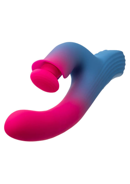 Dual Stimulator Thrusting Vibrator by CalExotics Elation