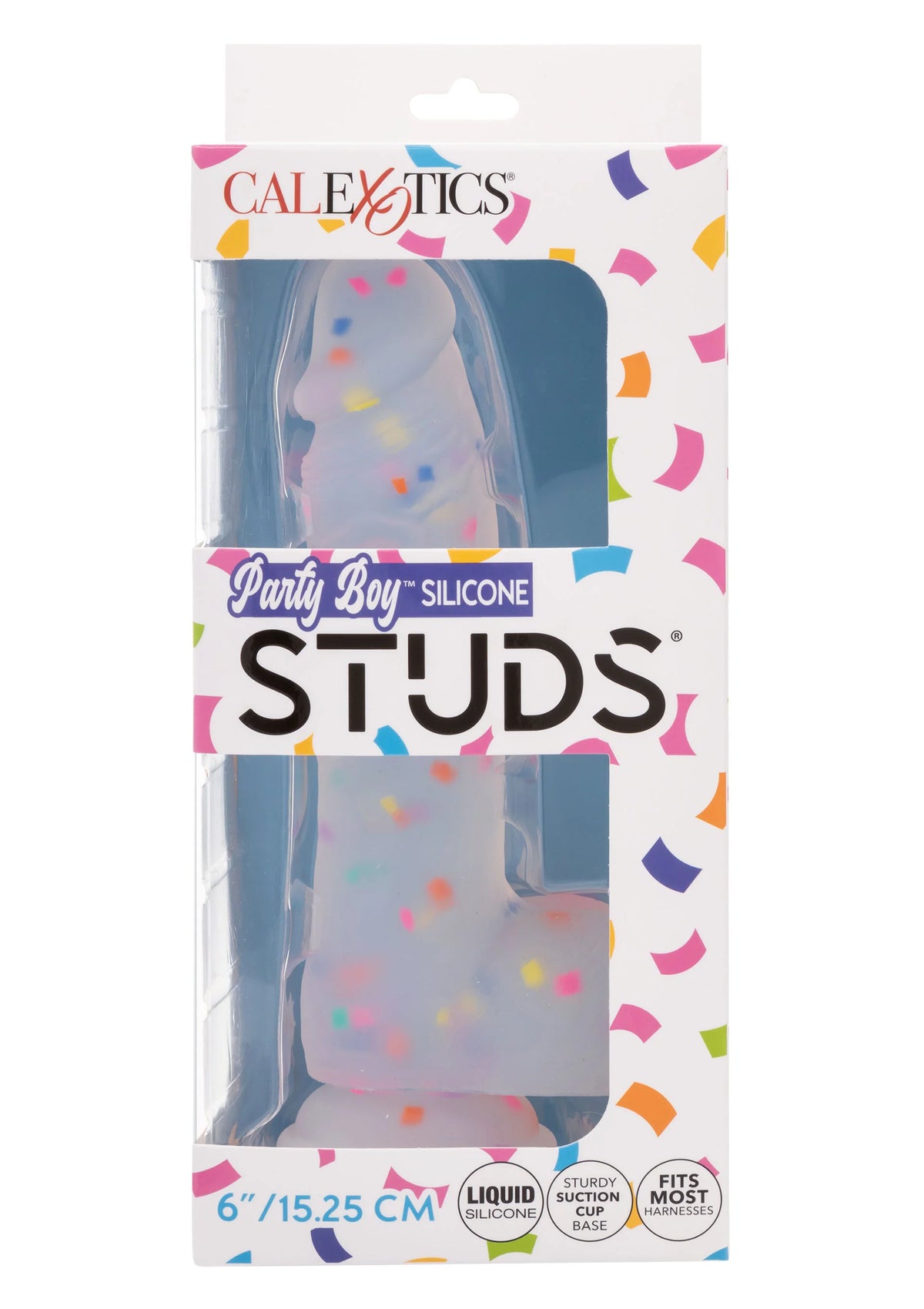 Bestel: Studs Dildo 15.25 cm by CalExotics - bij Happytoys: de erotische sex webshop | liever Happy dan Easy ⭐⭐⭐⭐⭐