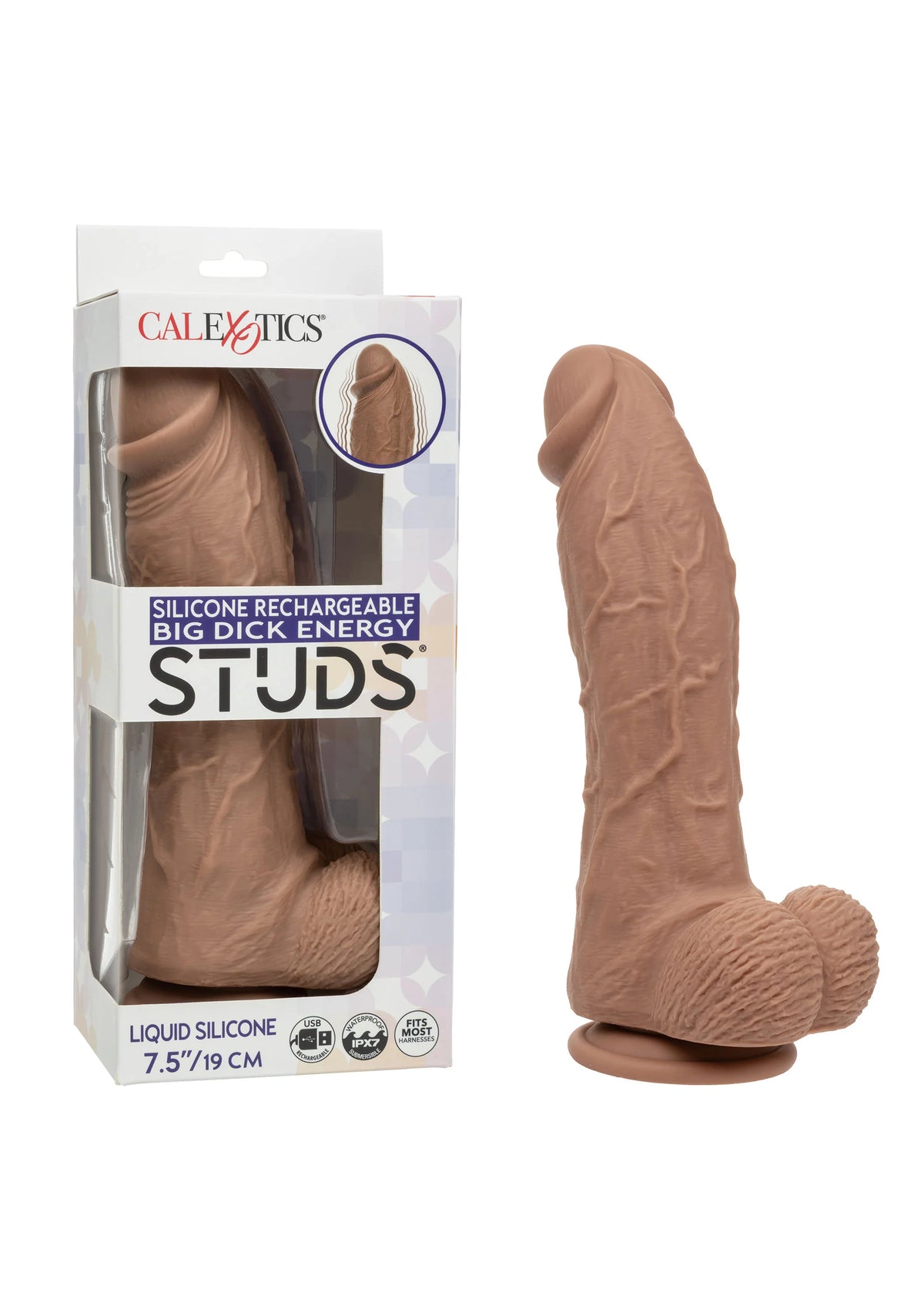 Bestel: Big Dick Vibrating Energy Studs by CalExotics Studs - bij Happytoys: de erotische sex webshop | liever Happy dan Easy ⭐⭐⭐⭐⭐