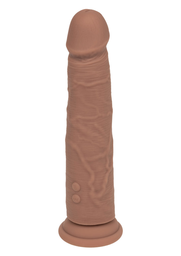 Bestel: Vibrating & Thrusting Silicone Studs Vibrator by CalExotics Studs - bij Happytoys: de erotische sex webshop | liever Happy dan Easy ⭐⭐⭐⭐⭐ - Bruin - 27820 - BROWN