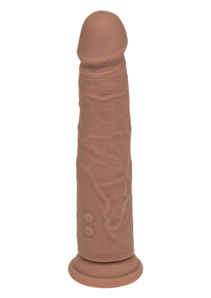 Bestel: Vibrating & Thrusting Silicone Studs Vibrator by CalExotics Studs - bij Happytoys: de erotische sex webshop | liever Happy dan Easy ⭐⭐⭐⭐⭐ - Bruin - 27820 - BROWN