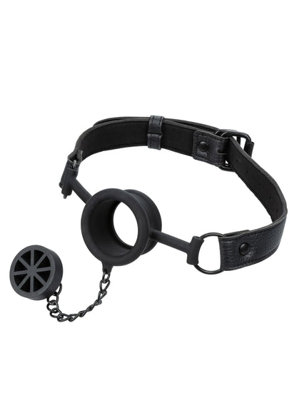 Bestel: Stopper Gag by CalExotics Nocturnal - bij Happytoys: de erotische sex webshop | liever Happy dan Easy ⭐⭐⭐⭐⭐ - Default Title - 27852 - BLACK