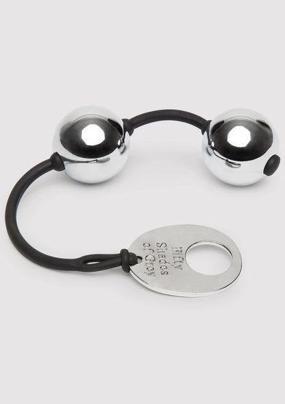 Bestel: Inner Goddess Silver Pleasure Balls 331g by Fifty Shades of Grey - bij Happytoys: de erotische sex webshop | liever Happy dan Easy ⭐⭐⭐⭐⭐ - Default Title - 29034 - GREY