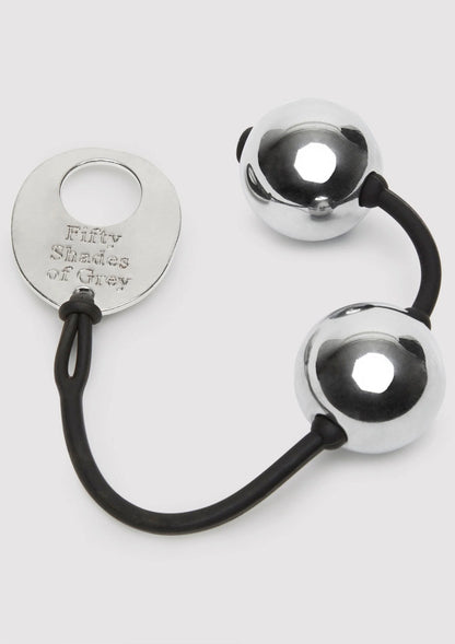 Bestel: Inner Goddess Silver Pleasure Balls 331g by Fifty Shades of Grey - bij Happytoys: de erotische sex webshop | liever Happy dan Easy ⭐⭐⭐⭐⭐