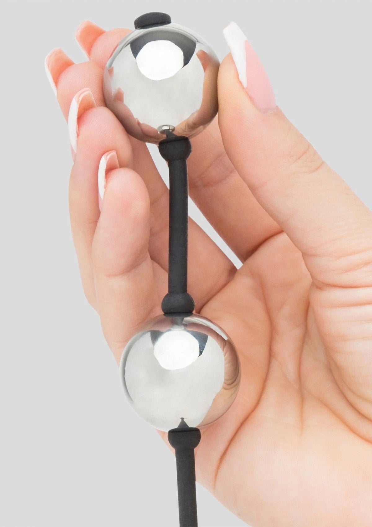 Bestel: Inner Goddess Silver Pleasure Balls 331g by Fifty Shades of Grey - bij Happytoys: de erotische sex webshop | liever Happy dan Easy ⭐⭐⭐⭐⭐
