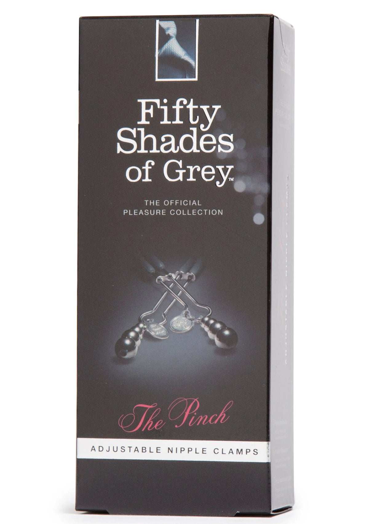 Bestel: The Pinch Adjustable Nipple Clamps by Fifty Shades of Grey - bij Happytoys: de erotische sex webshop | liever Happy dan Easy ⭐⭐⭐⭐⭐