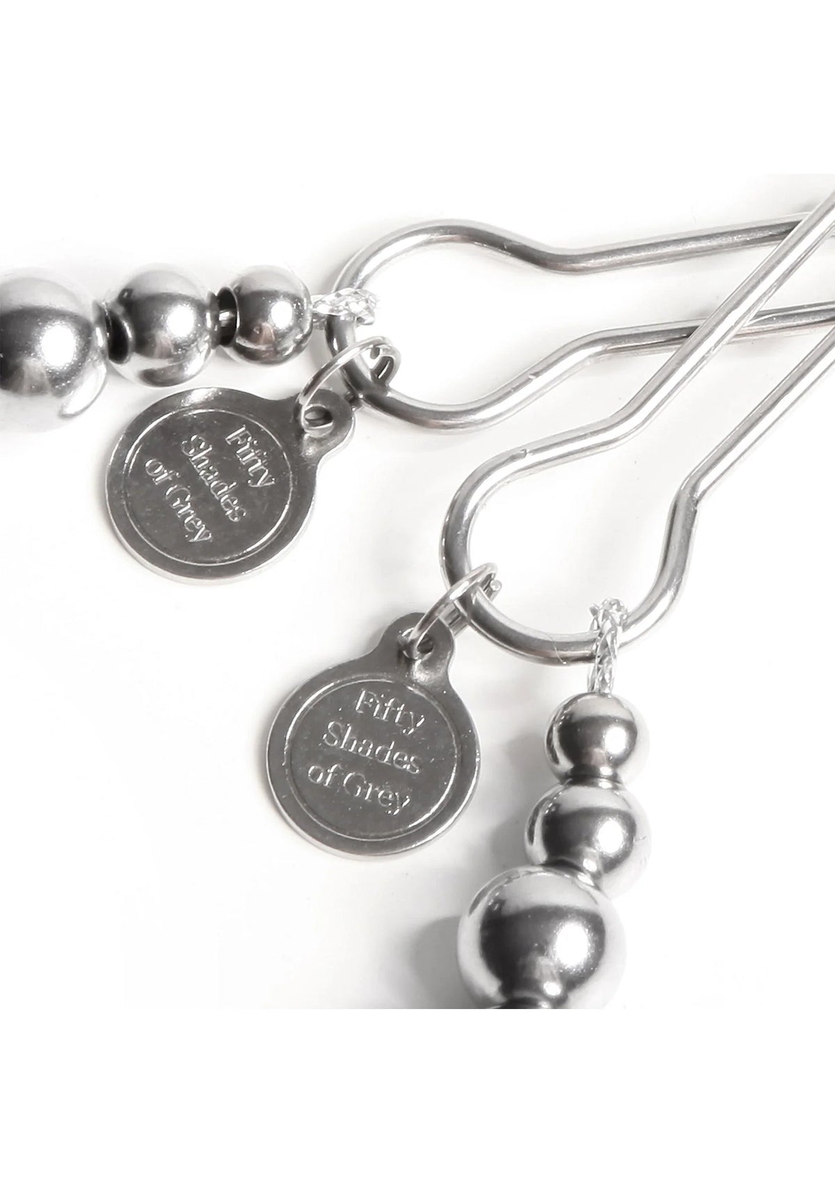 Bestel: The Pinch Adjustable Nipple Clamps by Fifty Shades of Grey - bij Happytoys: de erotische sex webshop | liever Happy dan Easy ⭐⭐⭐⭐⭐