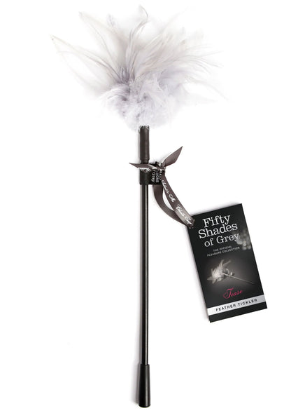 Bestel: Tease Feather Tickler by Fifty Shades of Grey - bij Happytoys: de erotische sex webshop | liever Happy dan Easy ⭐⭐⭐⭐⭐