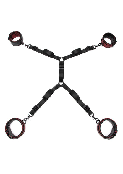Bestel: Sweet Anticipation Under Mattress Restraint Set by Fifty Shades of Grey - bij Happytoys: de erotische sex webshop | liever Happy dan Easy ⭐⭐⭐⭐⭐ - Default Title - 29054 - RED