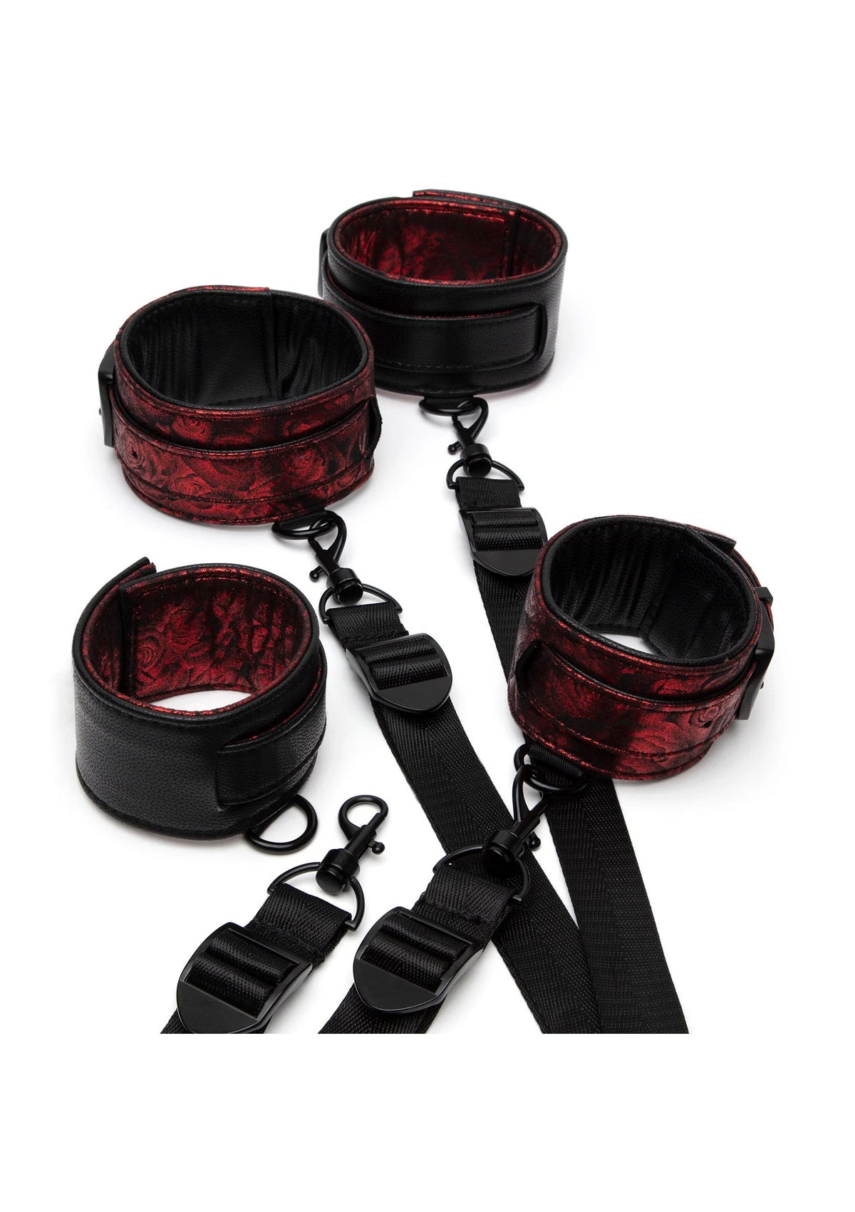 Bestel: Sweet Anticipation Under Mattress Restraint Set by Fifty Shades of Grey - bij Happytoys: de erotische sex webshop | liever Happy dan Easy ⭐⭐⭐⭐⭐