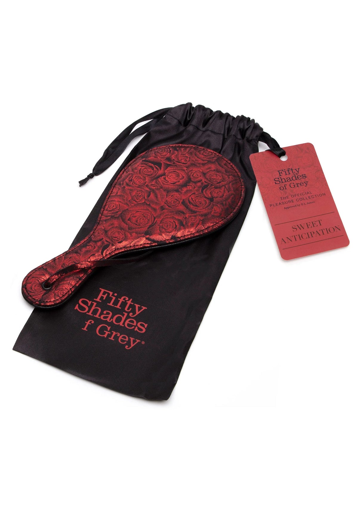 Bestel: Sweet Anticipation Round Paddle Fifty Shades of Grey - bij Happytoys: de erotische sex webshop | liever Happy dan Easy ⭐⭐⭐⭐⭐