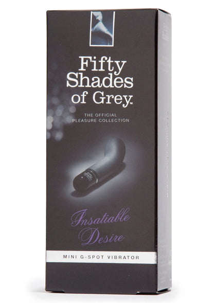 Bestel: Insatiable Desire Mini G - Spot Vibrator Fifty Shades of Grey - bij Happytoys: de erotische sex webshop | liever Happy dan Easy ⭐⭐⭐⭐⭐