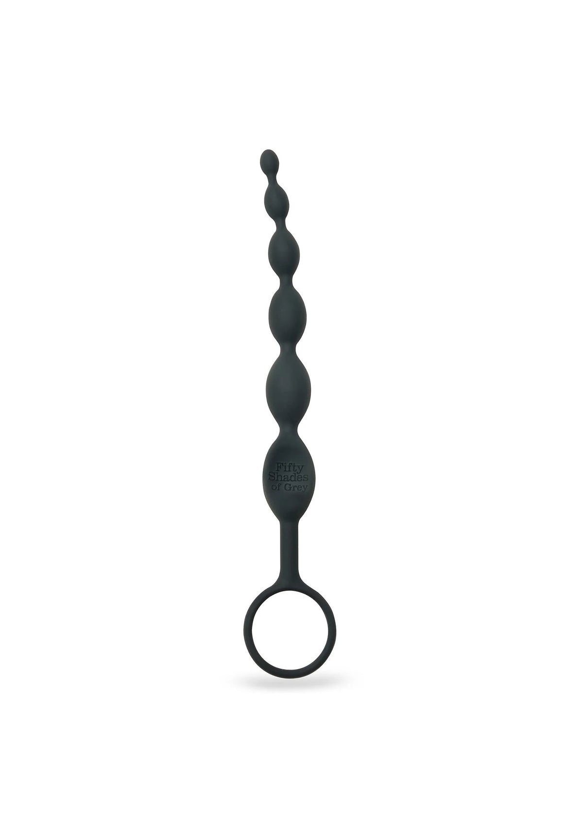 Bestel: Pleasure Intensified Anal Beads by Fifty Shades of Grey - bij Happytoys: de erotische sex webshop | liever Happy dan Easy ⭐⭐⭐⭐⭐ - Default Title - 29060 - BLACK