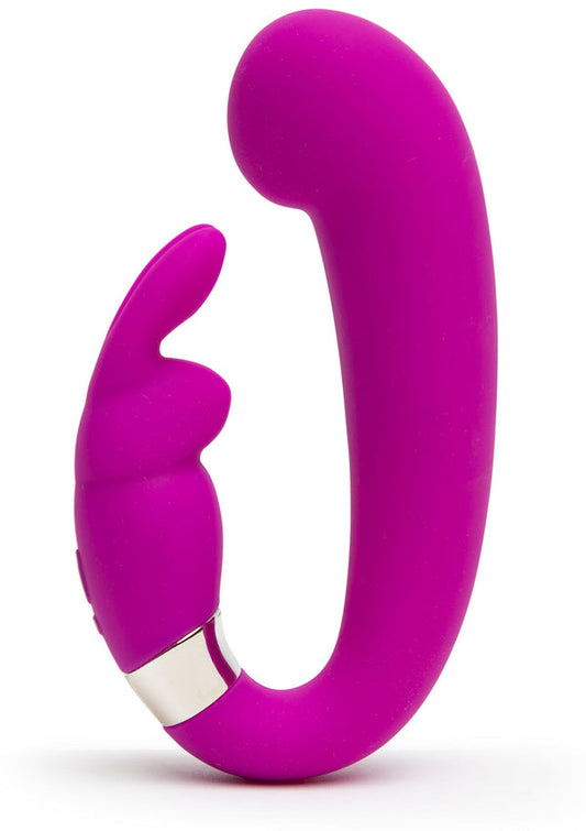 Bestel: G - Spot Curve Rabbit Vibrator by Happy Rabbit - bij Happytoys: de erotische sex webshop | liever Happy dan Easy ⭐⭐⭐⭐⭐ - Default Title - 29156 - PURPLE