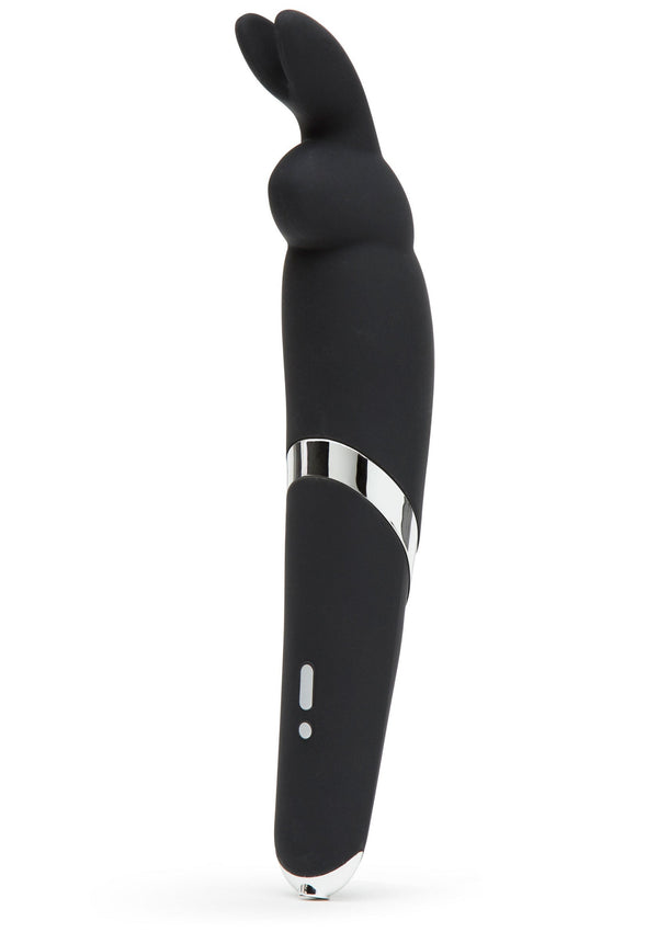 Bestel: Wand Vibrator by Happy Rabbit - bij Happytoys: de erotische sex webshop | liever Happy dan Easy ⭐⭐⭐⭐⭐ - Default Title - 29161 - BLACK