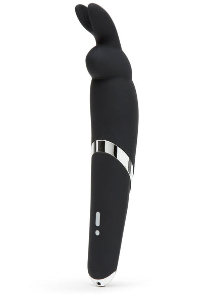Bestel: Wand Vibrator by Happy Rabbit - bij Happytoys: de erotische sex webshop | liever Happy dan Easy ⭐⭐⭐⭐⭐ - Default Title - 29161 - BLACK