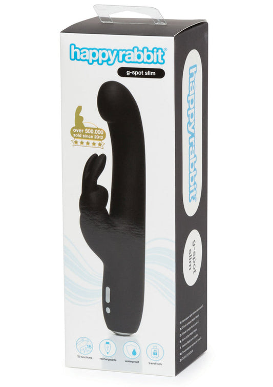Bestel: Slimline G - Spot Rabbit by Happy Rabbit - bij Happytoys: de erotische sex webshop | liever Happy dan Easy ⭐⭐⭐⭐⭐