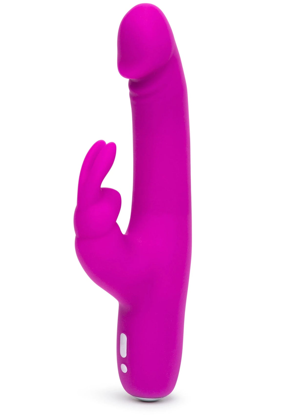 Bestel: Slimline Realistic Rabbit vibrator by Happy Rabbit - bij Happytoys: de erotische sex webshop | liever Happy dan Easy ⭐⭐⭐⭐⭐ - Default Title - 29164 - PURPLE