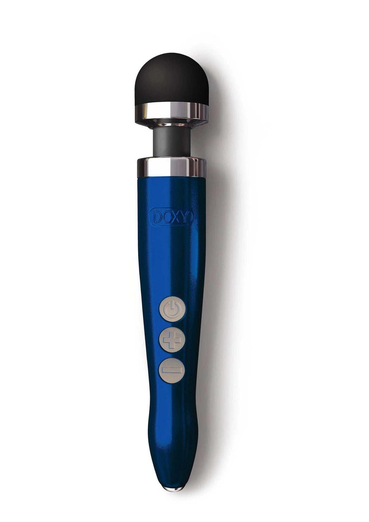 Bestel: Die Cast 3R Reachargeable Wand by Doxy - bij Happytoys: de erotische sex webshop | liever Happy dan Easy ⭐⭐⭐⭐⭐ - Marineblauw - 29503 - BLUE