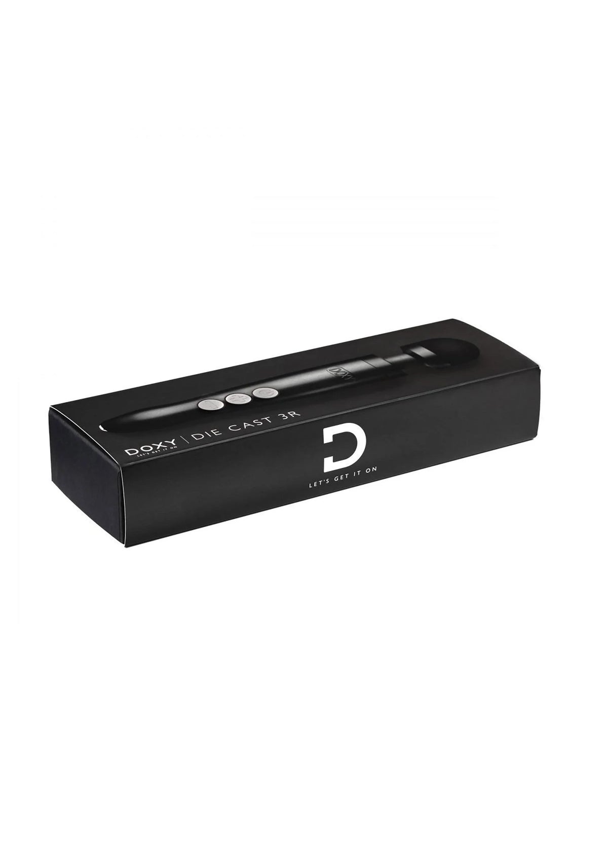 Bestel: Die Cast 3R Reachargeable Wand by Doxy - bij Happytoys: de erotische sex webshop | liever Happy dan Easy ⭐⭐⭐⭐⭐