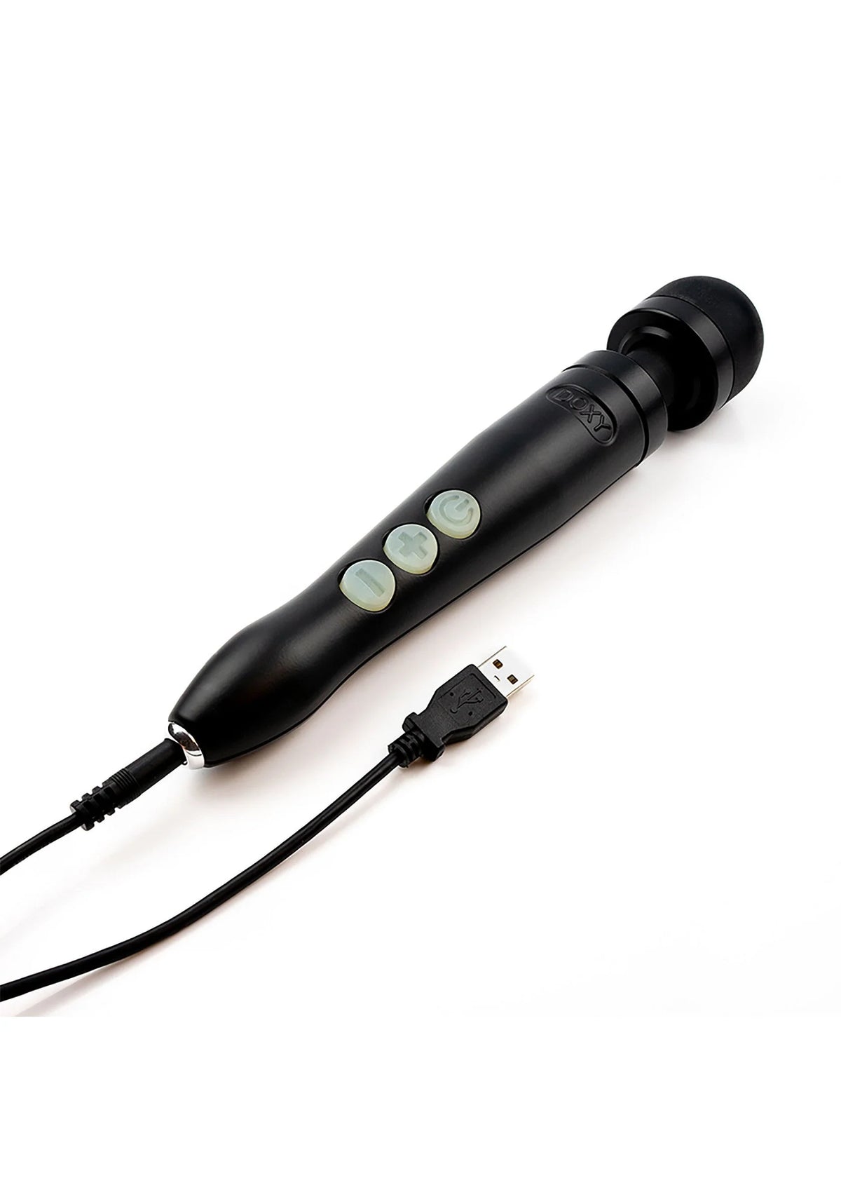 Bestel: Die Cast 3R Reachargeable Wand by Doxy - bij Happytoys: de erotische sex webshop | liever Happy dan Easy ⭐⭐⭐⭐⭐
