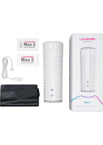 Bestel: Max 2 stroker by Lovesense - bij Happytoys: de erotische sex webshop | liever Happy dan Easy ⭐⭐⭐⭐⭐