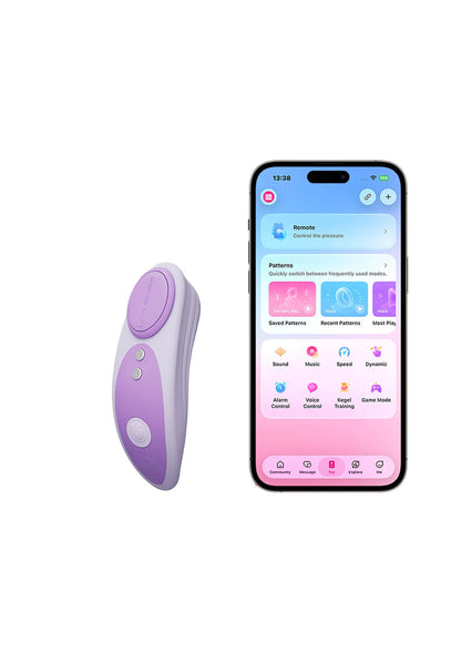 Bestel: Ferri remote controlled panty vibrator by Lovesense - bij Happytoys: de erotische sex webshop | liever Happy dan Easy ⭐⭐⭐⭐⭐
