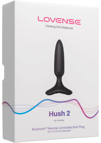 Bestel: Hush 2 - 1 Inch plug vibrator by Lovesense - bij Happytoys: de erotische sex webshop | liever Happy dan Easy ⭐⭐⭐⭐⭐