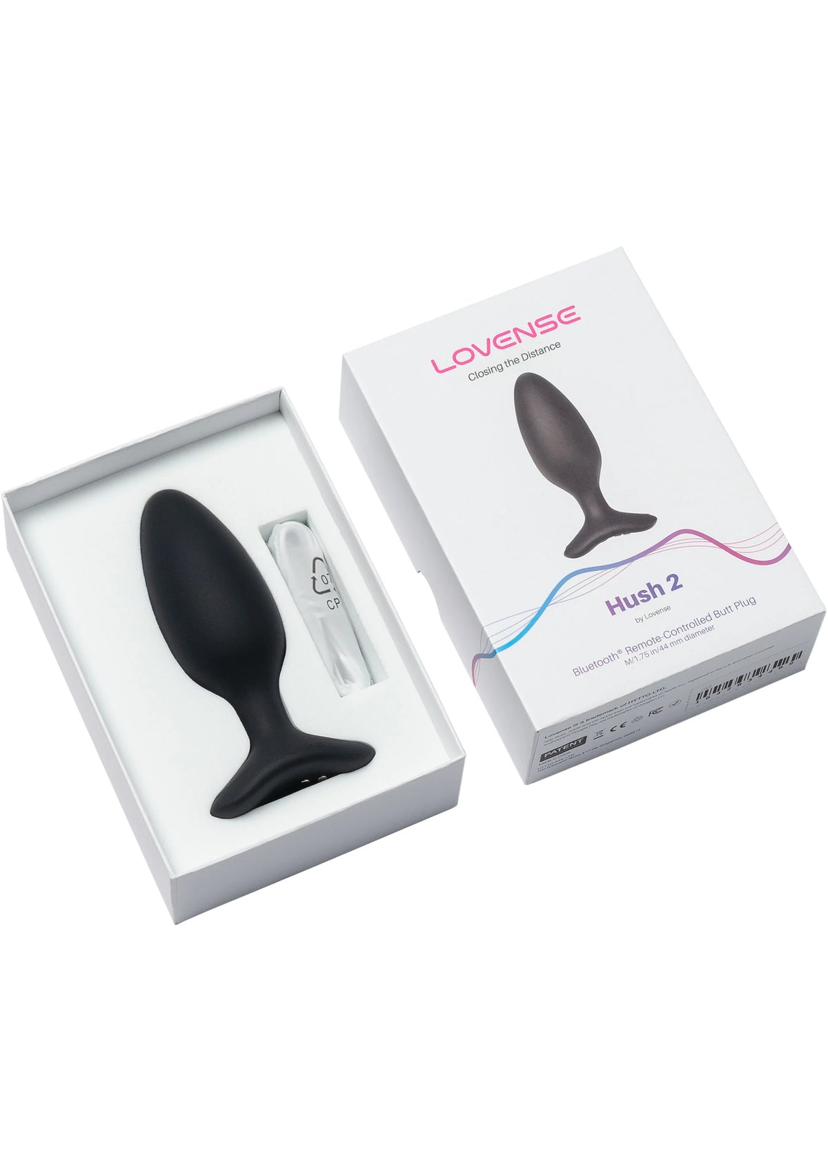 Bestel: Hush 2 - 1.75 Inch by Lovesense - bij Happytoys: de erotische sex webshop | liever Happy dan Easy ⭐⭐⭐⭐⭐