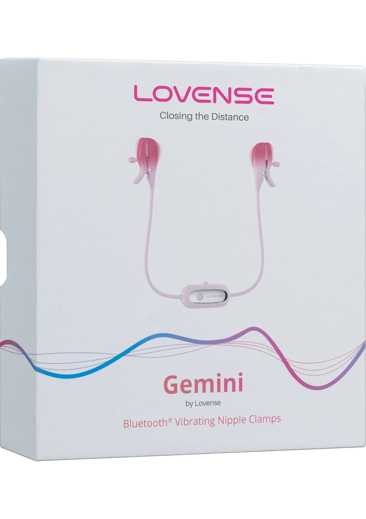 Bestel: Lovense Gemini Nippleclamp - bij Happytoys: de erotische sex webshop | liever Happy dan Easy ⭐⭐⭐⭐⭐