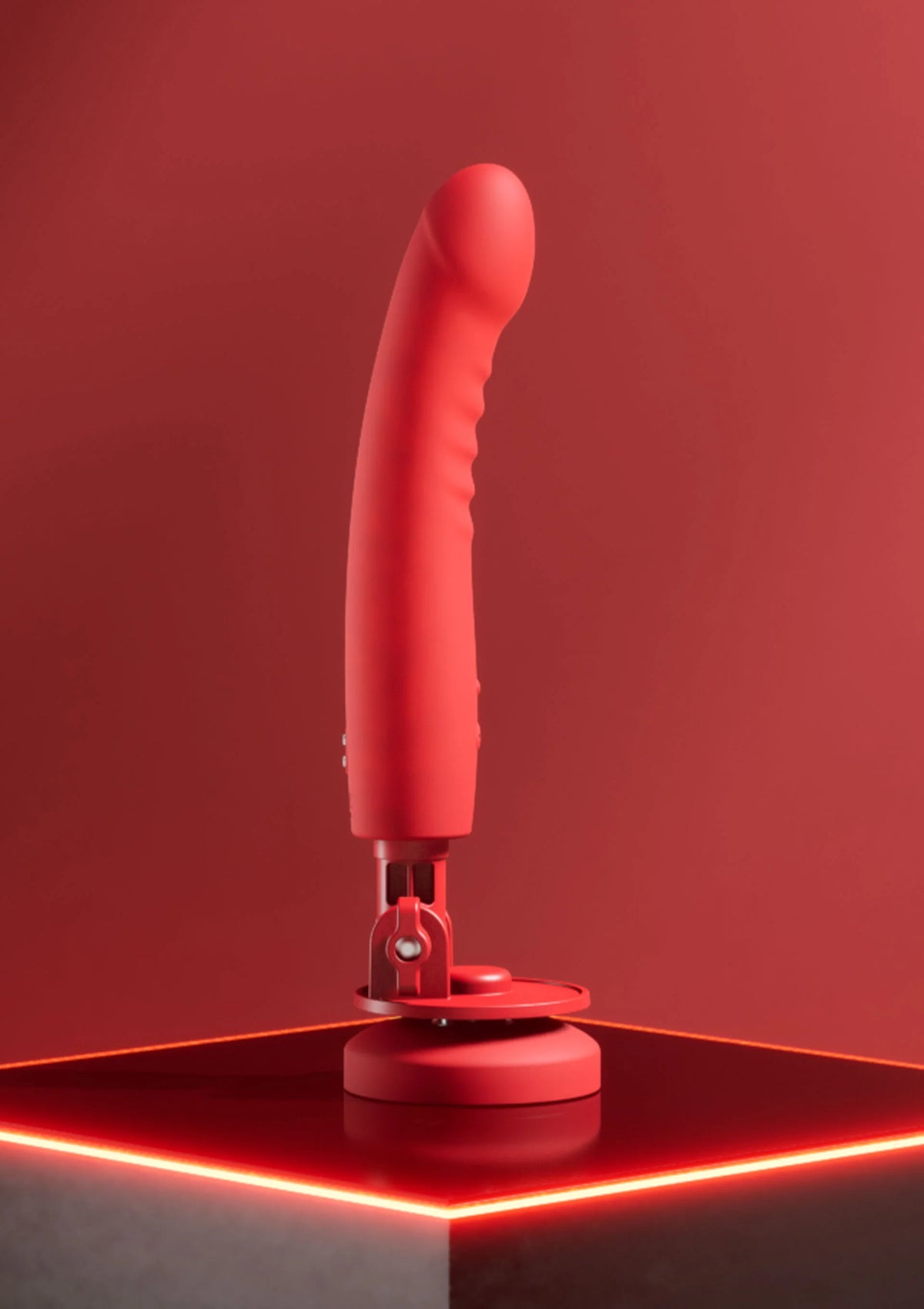 Bestel: Mission 2 Thrusting Dildo by Lovsense - bij Happytoys: de erotische sex webshop | liever Happy dan Easy ⭐⭐⭐⭐⭐ - Default Title - 29629 - RED