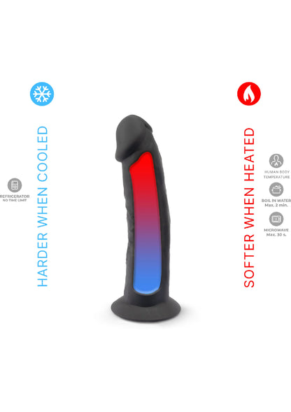 Bestel: Dong Model 6 inch Black by Silex - D - bij Happytoys: de erotische sex webshop | liever Happy dan Easy ⭐⭐⭐⭐⭐